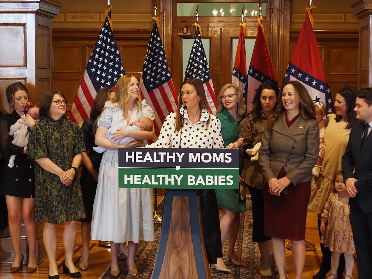 Arkansas lawmakers grant most of governor’s wishes in 2025 session 1 Sanders.opening